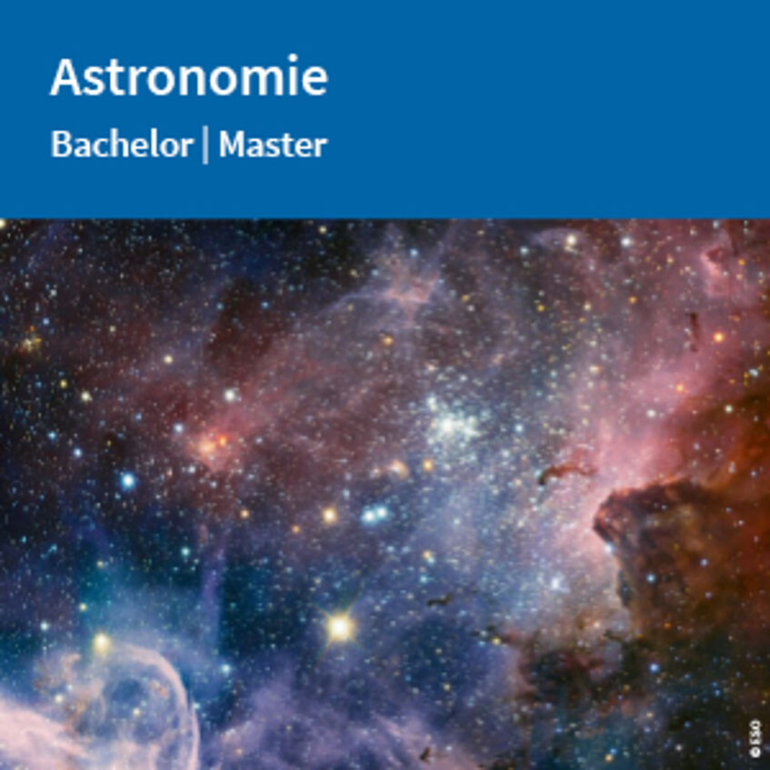 Flyer Astronomie zum Download (PDF).