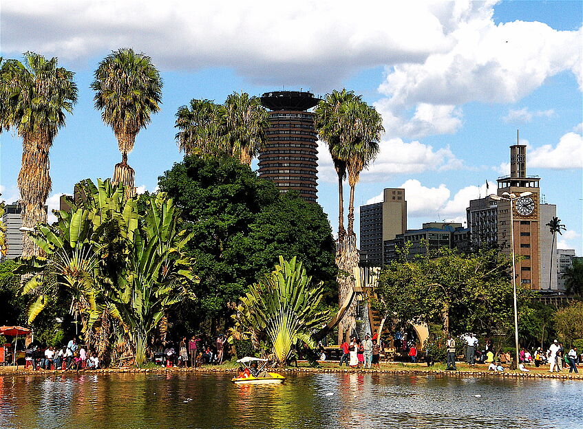 Foto des Nairobi Central Parks.