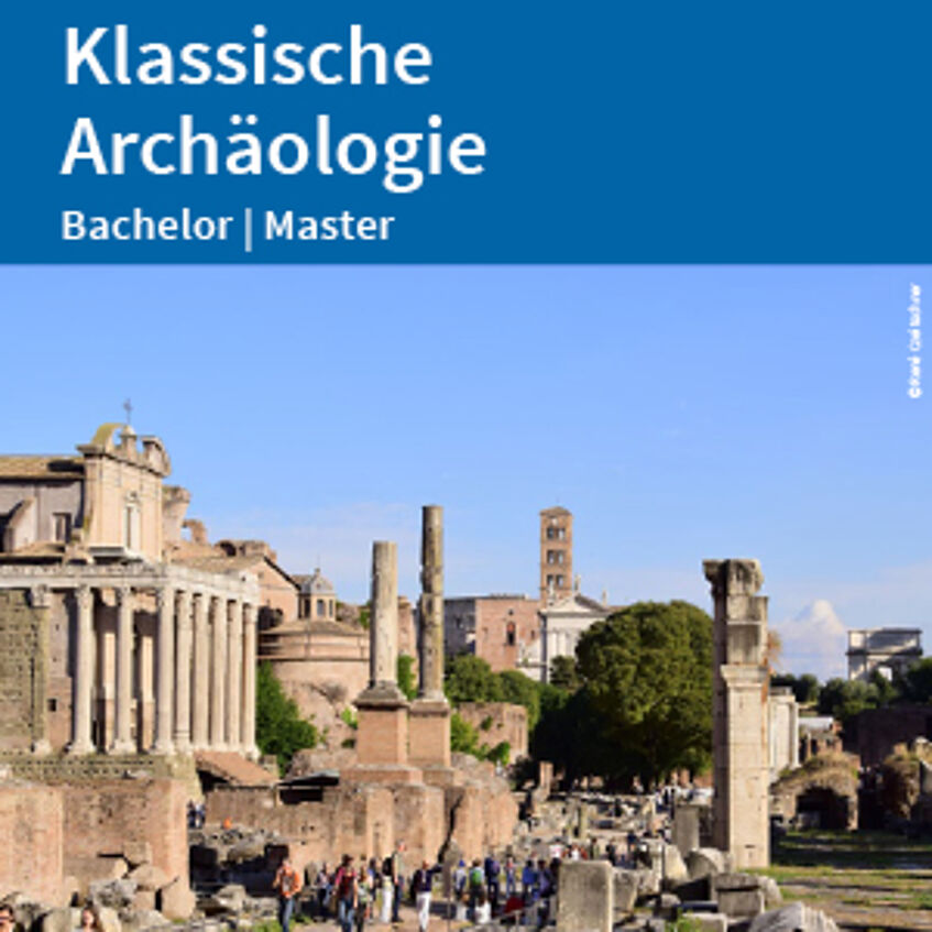Flyer Klassische Archäologie zum Download (PDF).