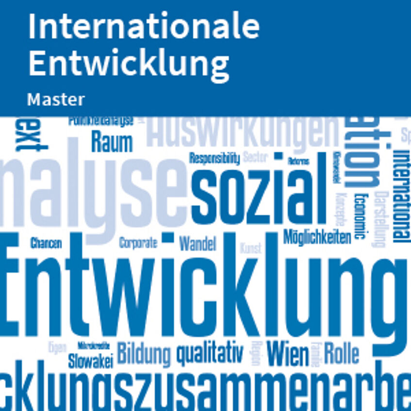 Flyer Internationale Entwicklung zum Download (PDF).