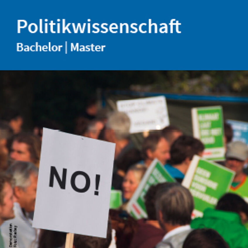 Flyer Politikwissenschaft zum Download (PDF).
