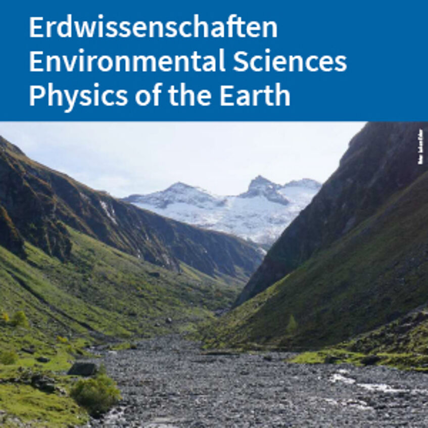 Flyer Erdwissenschaften, Environmental Sciences und Physics of the Earth zum Download (PDF).