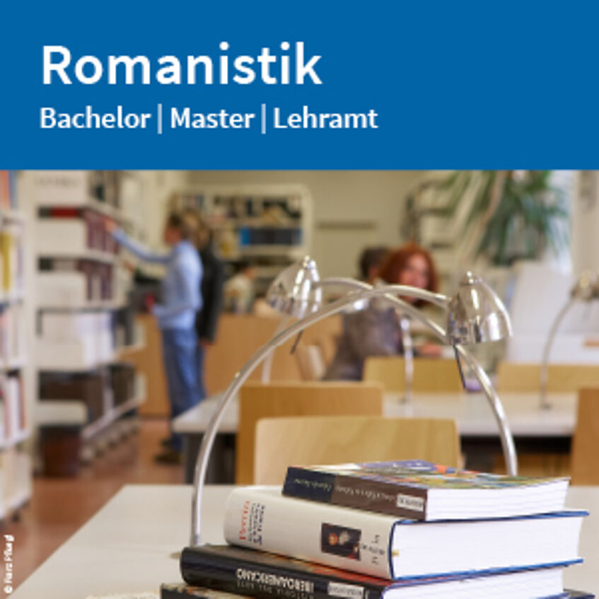 Flyer Romanistik zum Download (PDF).