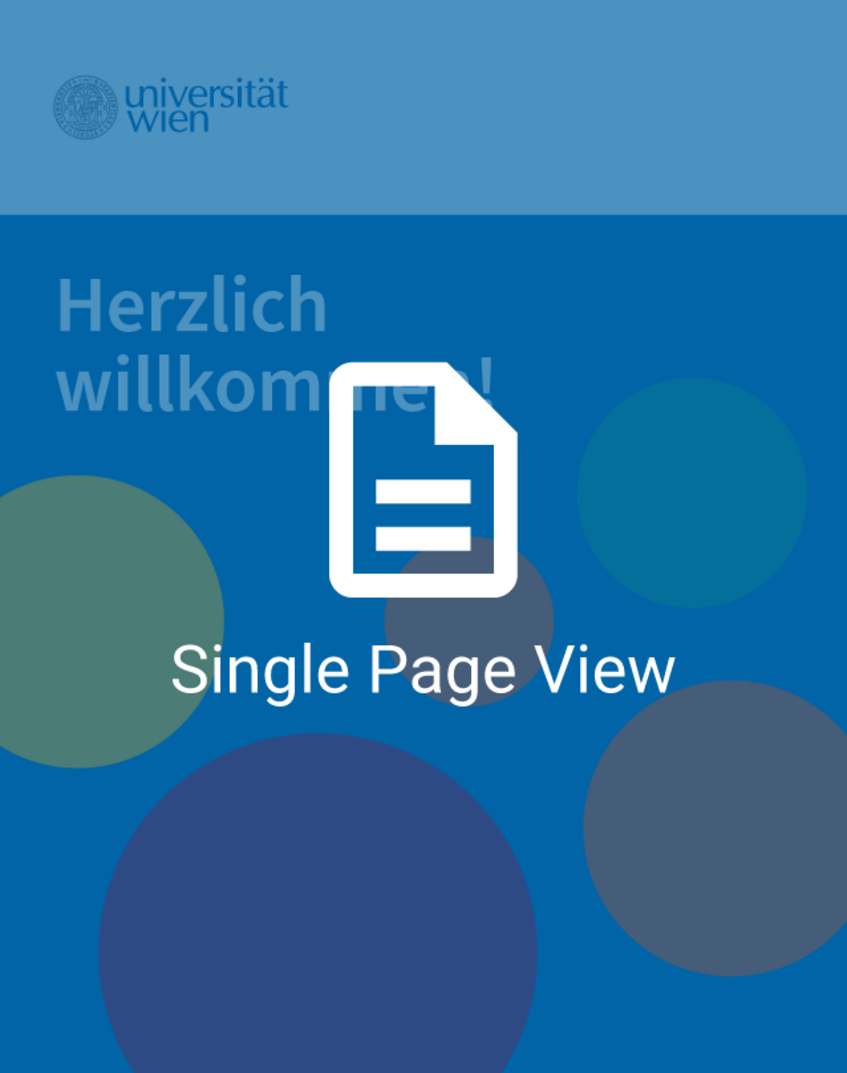 Pront Page of the Welcome Guide - it links to the Single Page View Version of the German edition
