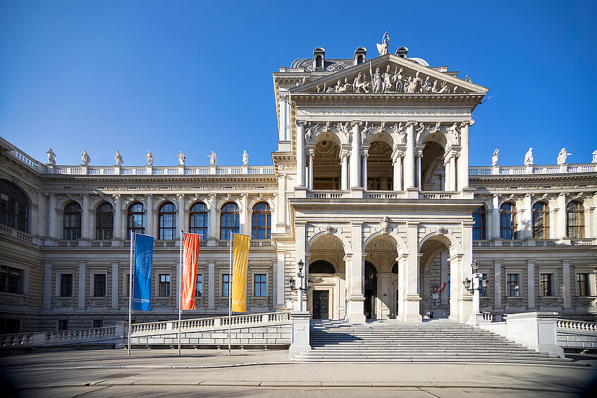 Frontview of the University building