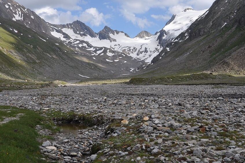 Landschaftsfoto Berge.